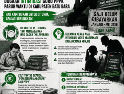 SIKAP TEGAS TERHADAP PENUNDAAN GAJI DAN DUGAAN INTIMIDASI GURU PPPK PARUH WAKTU DI KABUPATEN BATU BARA