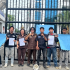 IMABARA MEDAN GELAR AKSI UNJUK RASA DI KEJATISU DESAK USUT DUGAAN KORUPSI DAN PUNGLI DISDUKCAPIL BATU BARA 