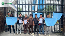 IMABARA MEDAN GELAR AKSI UNJUK RASA DI KEJATISU DESAK USUT DUGAAN KORUPSI DAN PUNGLI DISDUKCAPIL BATU BARA