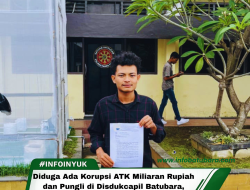 Diduga Ada Korupsi ATK Miliaran Rupiah dan Pungli di Disdukcapil Batubara, IMABARA Medan Bakal Gelar Aksi Unjuk Rasa Jilid 2 di Kejatisu
